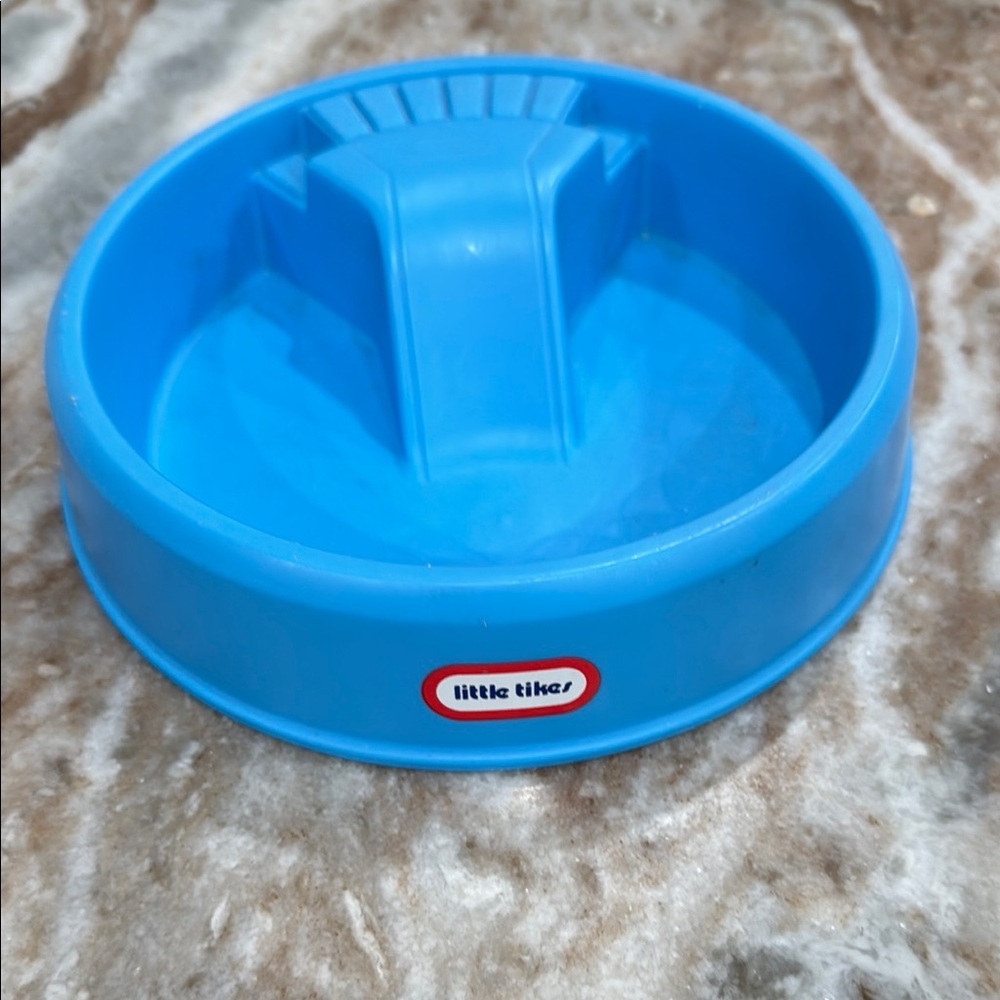 Little Tikes Blue pool dollhouse accessory vintage 80s